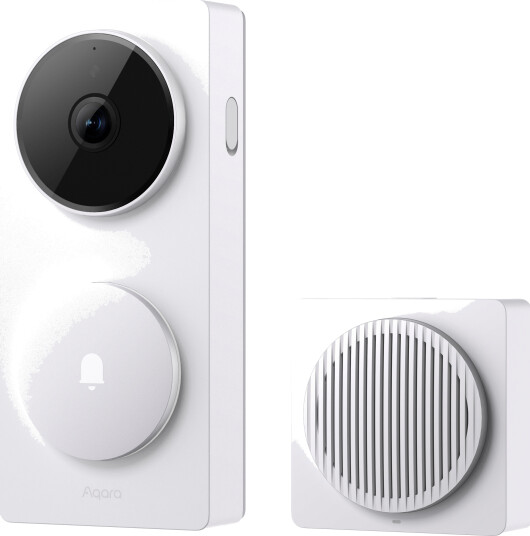 Aqara G410 Dørklokke Kamera Hub 2K Hvit, HomeKit-kompatibel