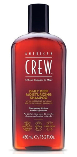 American Crew Fuktgivende Sjampo 450ml for Normalt og Tørt Hår American Crew Fuktgivende Sjampo 450ml for Normalt og Tørt Hår