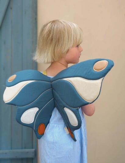 Fabelab Dress Up Wings Butterfly Blue ONE SIZE