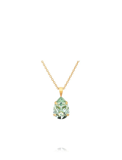 CAROLINE SVEDBOM Mini Drop Necklace |Grön |One Size
