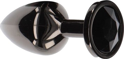 Taboom Taboom Butt Plug Black Diamond Jewel Medium 17117