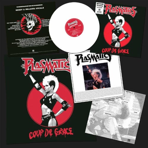 Plasmatics  Coup de Grace  LP/Vinyl