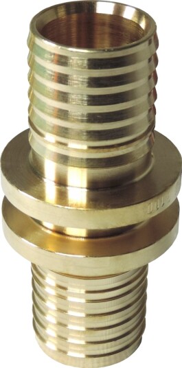 Tece Rett Kobling 32 X 32 Mm Messing 706032