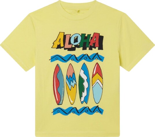Stella McCartney Kids T skjorte   Gul m. Surfebrett   Stella McCartney Kids   8 år 128   T skjorte