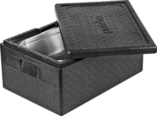 PULSIVA Termoboks GN 1/1 Eco; 39 l, 60x40x28 cm (LxBxH); Svart