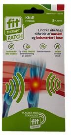 Fit plaster Fit Smerteplaster Kne   3 stk