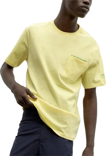 Ecoalf Herre Topper Gul S, Ecoalf Herre Topper Gul S,