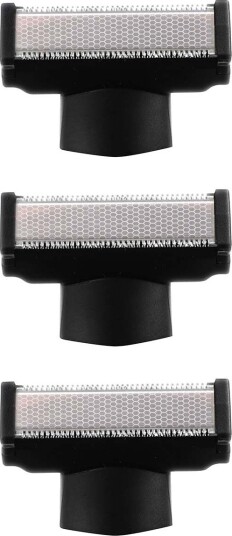 Melissa 3 ekstra barberhoder til Melissa 16680054 trimmer - svart