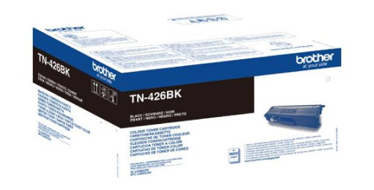 Brother TN 426 BK lasertoner - TN426BK Original - Svart 9000 sider