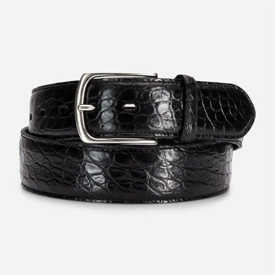 Paolo Vitale Crocodile Belly - Black 85