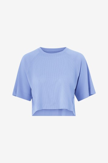 Casall T skjorte Laser Mesh Crop Tee