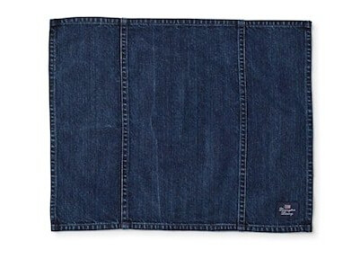 Icons Cotton Twill Bordbrikke Denim 40 x 50 cm