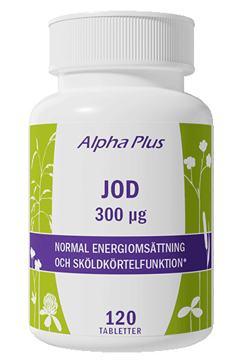 Jod 300 µg 120 tabletter Jod 300 µg 120 tabletter