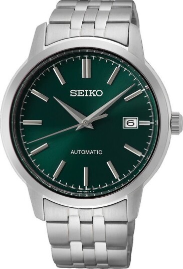 Seiko Herreklokke SRPH89K1 Classic Grønn/Stål Ø41 mm Seiko Herreklokke SRPH89K1 Classic Grønn/Stål Ø41 mm