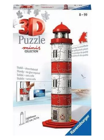 Ravensburger 11273, 54 Stykker, Bygninger, 8 År