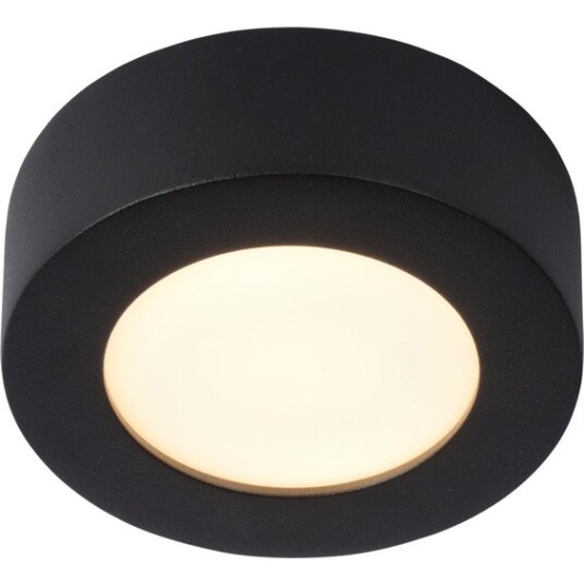 Lucide Brice Taklampe Rund 8W 11.5cm IP44 Sort Lucide Brice Taklampe Rund 8W 11.5cm IP44 Sort