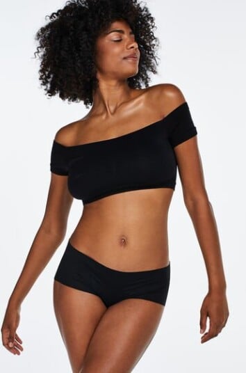 Hunkemöller Usynlig shorts Svart XL