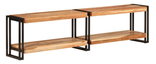 vidaXL TV-benk 160x30x40 cm heltre akasie