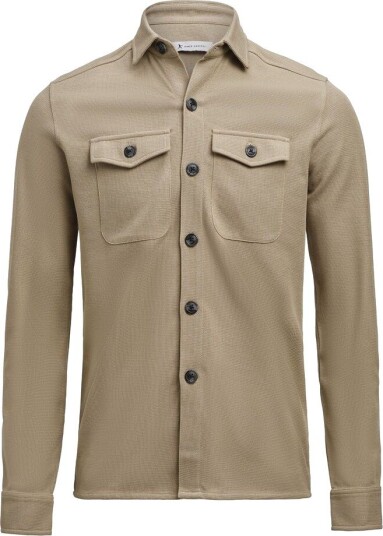James Harvest Skjorte Hicksville 2113044 Khaki M