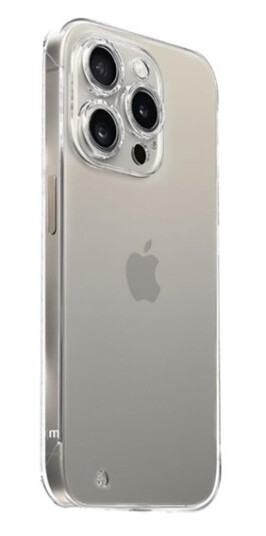 Just Mobile TENC [Slim Fit] for iPhone 15 Pro Max - Crystal