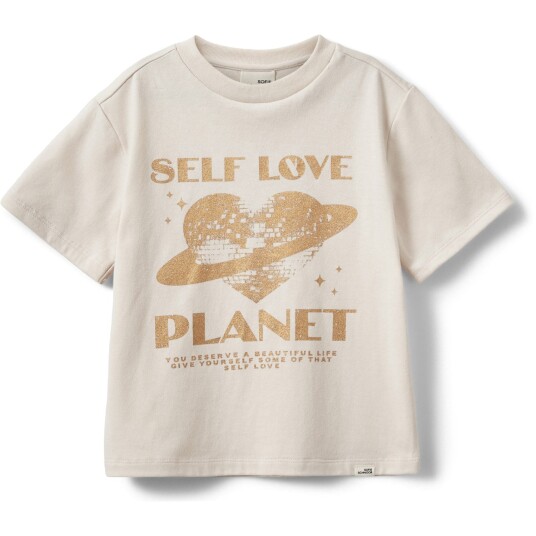 Sofie Schnoor Stone White AstaSK T-shirt 116