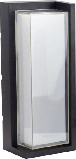 Spectrum 20W Verto Block CCT vegglampe 120lm/W IP65 sort justerbar lysfarge fasadebelysning Dimbar : Ikke dimbar Spectrum 20W Verto Block CCT vegglampe 120lm/W IP65 sort justerbar lysfarge fasadebelysning Dimbar : Ikke dimbar
