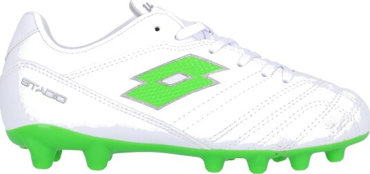 LOTTO Stadio 705 FG Fotballsko Barn Hvit 39