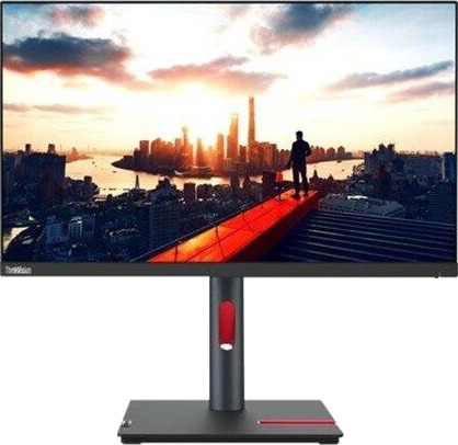 Lenovo ThinkVision P24h-30 23.8" QHD IPS-PC-skjerm med USB-C og justerbar høyde