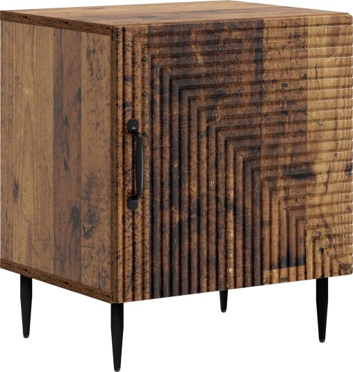  Nattbordskap Gammelt tre 43 x 34,5 x 50 cm Konstruert tre