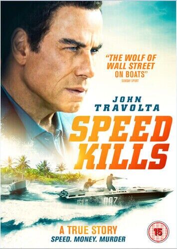 Speed Kills DVD 2019 John Travolta, Scurfield DIR cert 15 Englist Brand New Speed Kills DVD 2019 John Travolta, Scurfield DIR cert 15 Englist Brand New