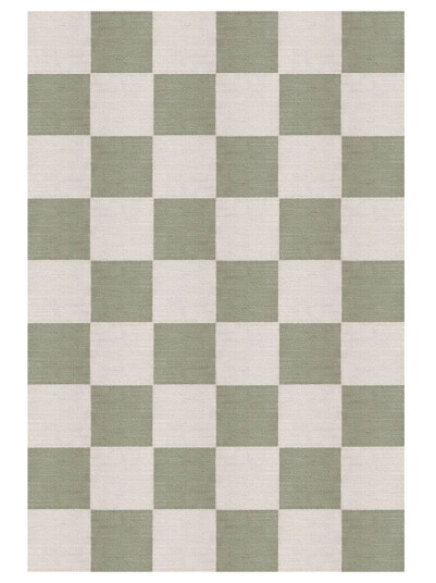 Layered Chess ullteppe Sage, 200x300 cm