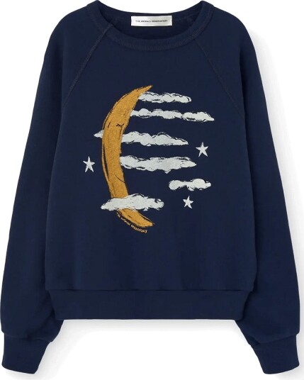 THE ANIMALS OBSERVATORY Shark Kid Sweatshirt Navy   Navy   12 Y