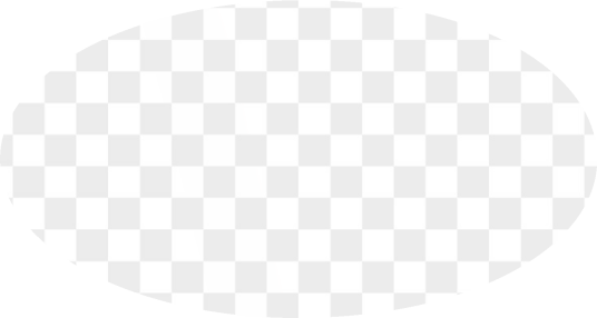 Tilpasset Ovalt Klistremerke Transparent
