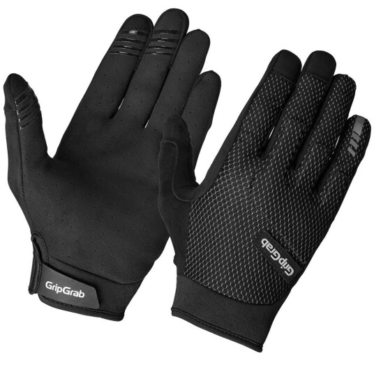 Gripgrab Descent Insidegrip™ Full Finger Summer Gloves Black S
