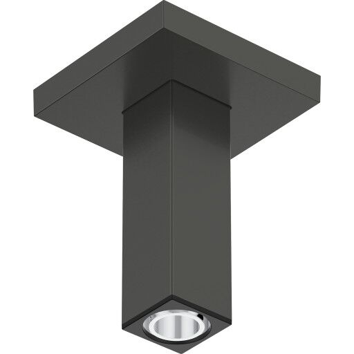 Hansgrohe dusjbend, 10 cm, børstet sort krom Hansgrohe dusjbend, 10 cm, børstet sort krom