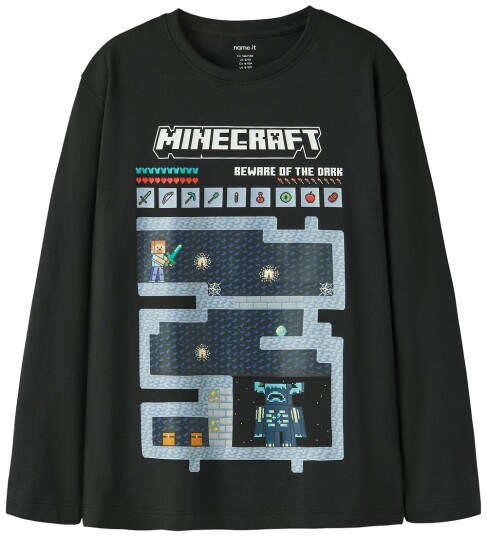 Name It Genser NkmAr Minecraft Black Name It 7 8 år (122 128) Genser Svart Name It Genser NkmAr Minecraft Black Name It 7 8 år (122 128) Genser Svart