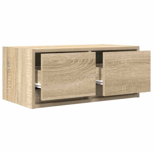 TV benk sonoma eik 60x31x25,5 cm konstruert tre TV benk sonoma eik 60x31x25,5 cm konstruert tre