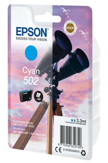 Epson 502 Cyan