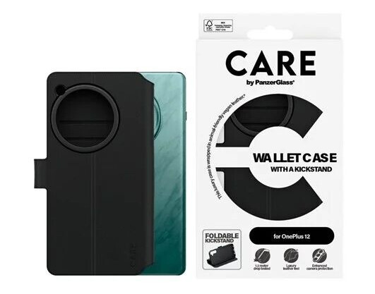 CARE by PanzerGlass Feature Wallet Case w. Kickstand OnePlus 12