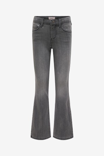 KIDS ONLY Jeans kogRoyal Life Reg Flared Grå KIDS ONLY Jeans kogRoyal Life Reg Flared Grå