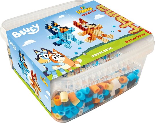 Hama Maxi Box Bluey 900 Pcs Multi One Size