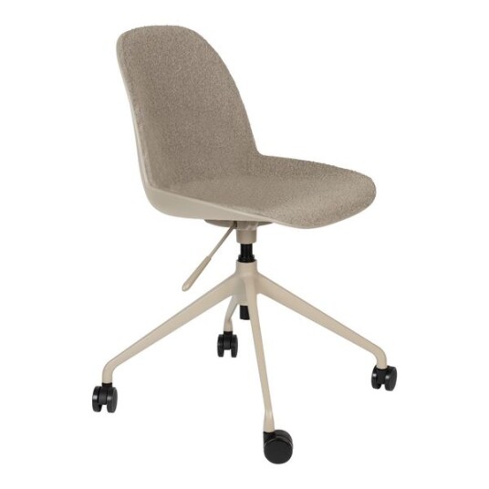 Zuiver Albert Kuip Kontorstol, Taupe Unoliving