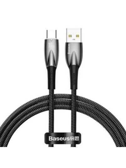 Baseus Glimmer 100W USB-C Kabel 1m Svart