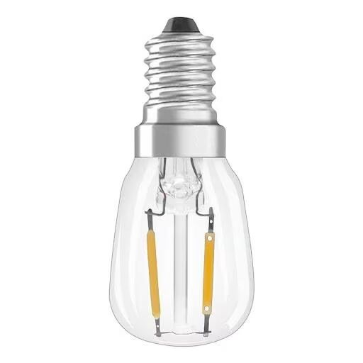 Highlands Ofärgade päronformade LED-lampor 2 W E14-sockel 50 st
