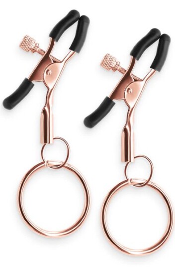Bound Nipple Clamps C2 Rose Gold