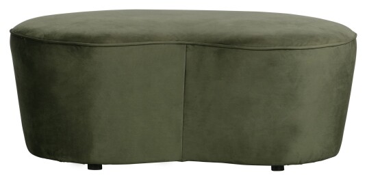 BePureHome Macaroni Liten Sofa/Puff 110 - Onyx Velour Unoliving