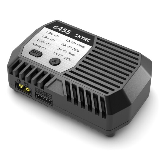 SkyRc E455 LiPo/Life/NiMh Lader 2-4S 50W 220V