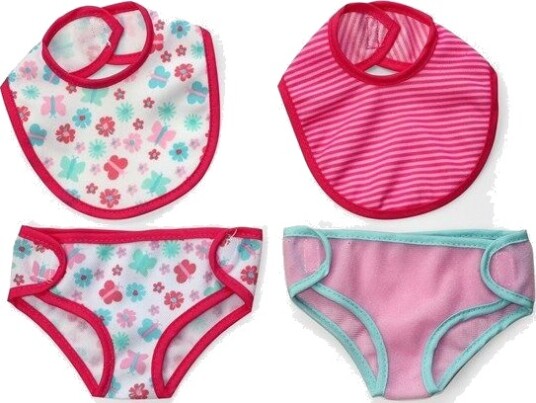 Happy Friend Bibs & Panties 2 pack