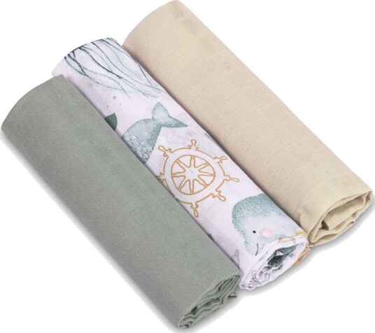 Sensillo Musselinteppe 3-Pk 60x80 cm EG-0007