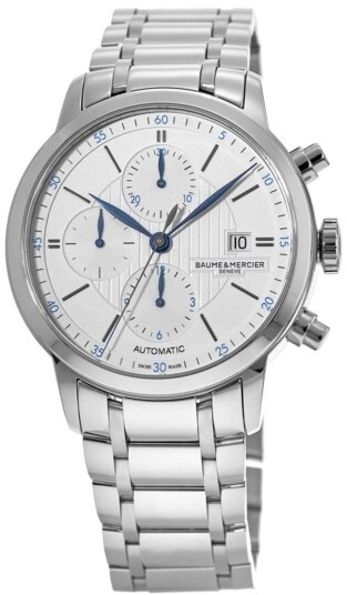 Baume & Mercier Herreklokke M0A10331 Classima Sølvfarget/Stål Baume & Mercier Herreklokke M0A10331 Classima Sølvfarget/Stål